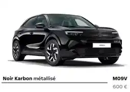 Opel Noir karbon métallisé offre
