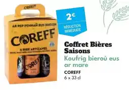 Intermarché Hyper Coffret bières saisons offre