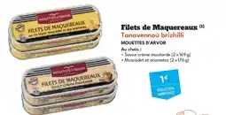 Intermarché Hyper Muscadet - filets de maquereaux offre