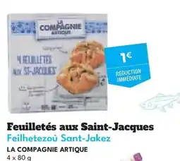 Intermarché Hyper La compagnie artique - feuilletés aux saint-jacques offre