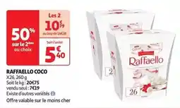 Auchan Raffaello - coco offre