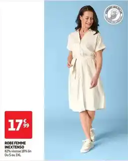 Auchan Inextenso - robe femme offre