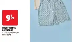 Auchan Inextenso - short femme offre
