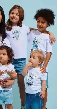 Auchan Tee-shirt bébé ou enfant offre