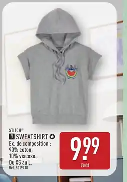 ALDI STITCH Sweatshirt offre