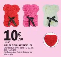 E.Leclerc Dim - ours en fleurs artificielles offre