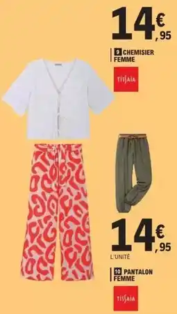 E.Leclerc Chemisiers femme offre