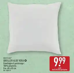 ALDI NOVITESSE Oreiller aloe vera offre