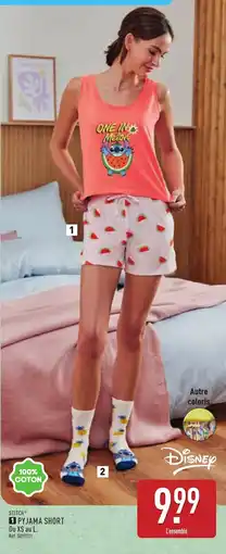 ALDI STITCH Pyjama short offre
