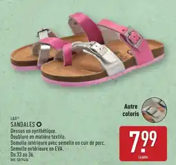 ALDI L&D Sandales offre