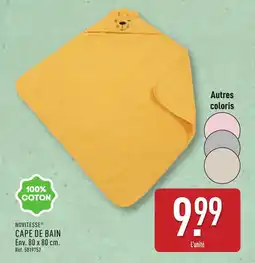 ALDI NOVITESSE Cape de bain offre