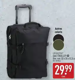 ALDI LIVE IN STYLE Sac trolley offre
