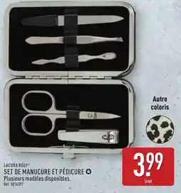 ALDI LACURA BODY Set de manucure et pédicure offre