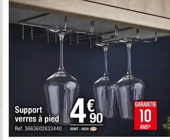 Brico Dépôt Support Verres à Pied offre