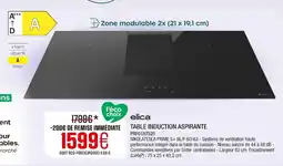 Extra ELICA Table induction aspirante prf0187525 offre