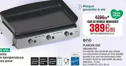 Extra ENO Plancha gaz offre