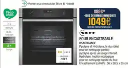 Extra NEFF Four encastrable b5ach7an3f offre