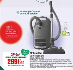 Extra MIELE Aspirateur sac offre