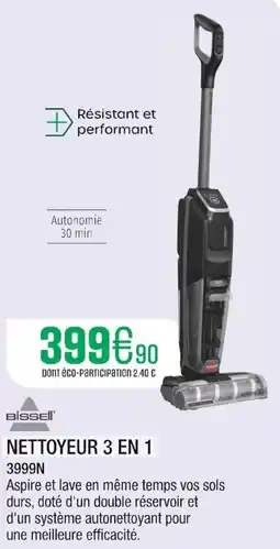Extra BISSEL Nettoyeur 3 en 1 offre
