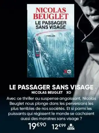 Fnac Le passager sans visage offre