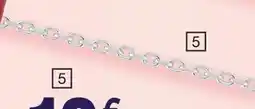 Carrefour Bracelet argent rhodié offre