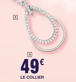 Carrefour Collier argent offre
