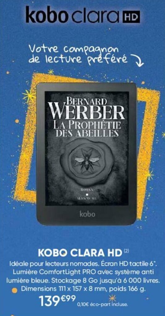 Promo Kobo clara HD chez Fnac