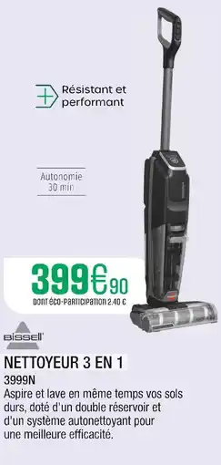 Extra BISSELL Nettoyeur 3 en 1 offre