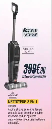 Proxi Confort Bissell Nettoyeur 3 en 1 offre