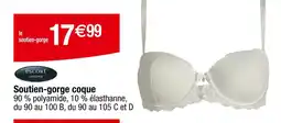 Carrefour ESCORT Soutien-gorge coque offre