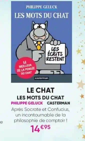 Le chat les mots du chat