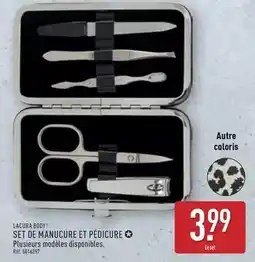 ALDI Lacura - set de manucure et pédicure offre