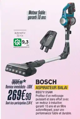 Proxi Confort BOSCH Aspirateur balai BSS71125AH offre