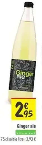 Les Comptoirs de la Bio Ginger ale offre