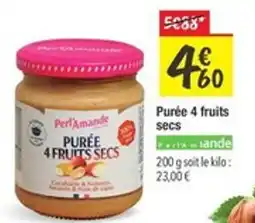 Les Comptoirs de la Bio Purée 4 fruits secs offre