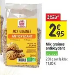 Les Comptoirs de la Bio Mix graines antioxydant offre