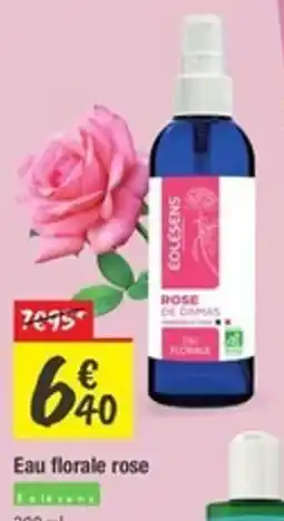 Les Comptoirs de la Bio EOLESENS Eau florale rose offre