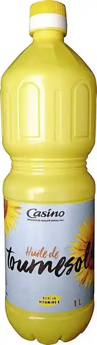 Petit Casino HUILE DE TOURNESOL offre