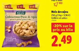 Lidl ALESTO Noix de cajou offre