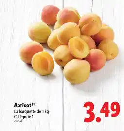 Lidl Abricot offre