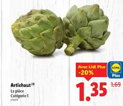Lidl Artichaut offre