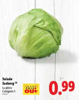 Lidl Salade Iceberg offre
