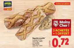 Lidl Baguette croustille offre