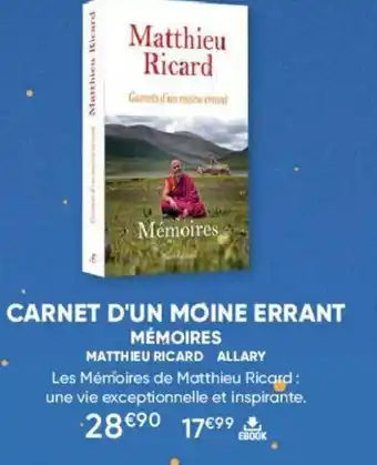 Carnet d'un moine errant