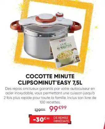 Fnac Cocotte minute clipsominut'easy offre