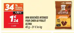 Netto ULTIMA Mini bouchées intenses pour chien au poulet offre