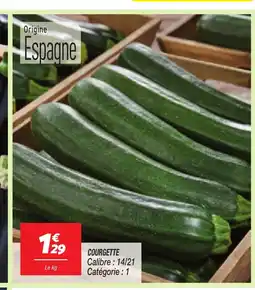 Netto Courgette offre