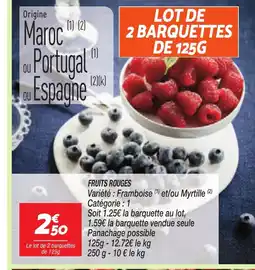 Netto Fruits rouges offre