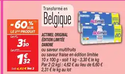 Netto ACTIMEL Original édition limitée offre
