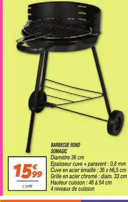 Netto Barbecue rond somagic offre